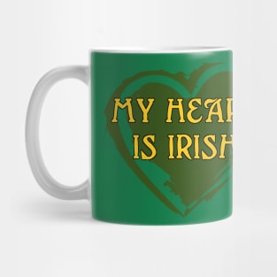 My Heart Is Irish Mug